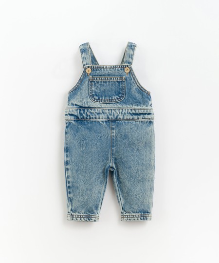 Tutona di jeans con bottoni in cocco - Image product