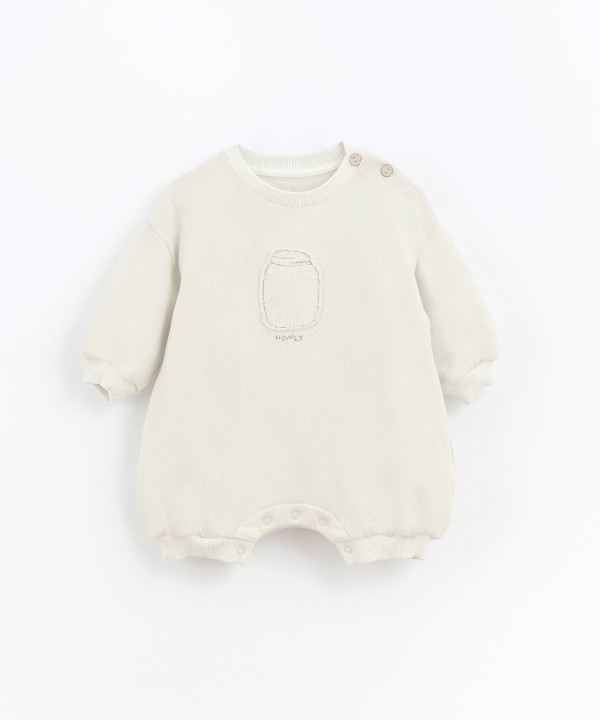 Jumpsuit with breast detail