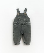 Denim dungarees in cotton | Culinary