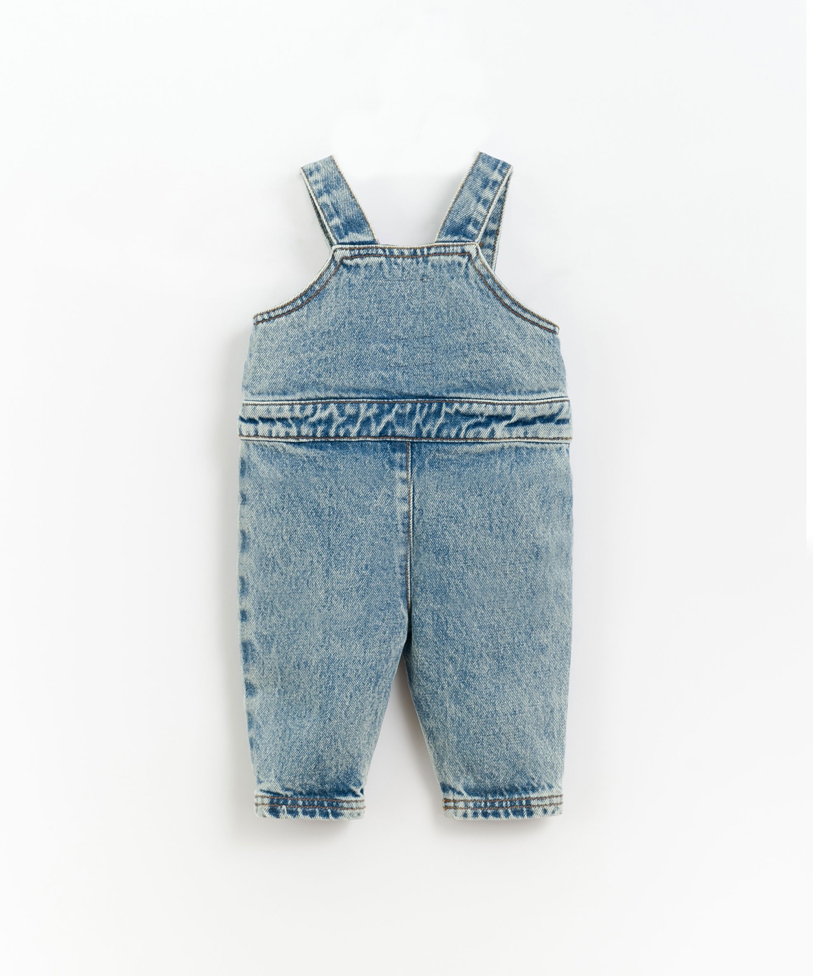 Tutona di jeans con bottoni in cocco