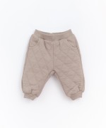 Padded trousers with recycled fibres | Culinary
