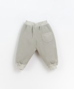 Jersey stitch trousers with decorative cord | Culinary