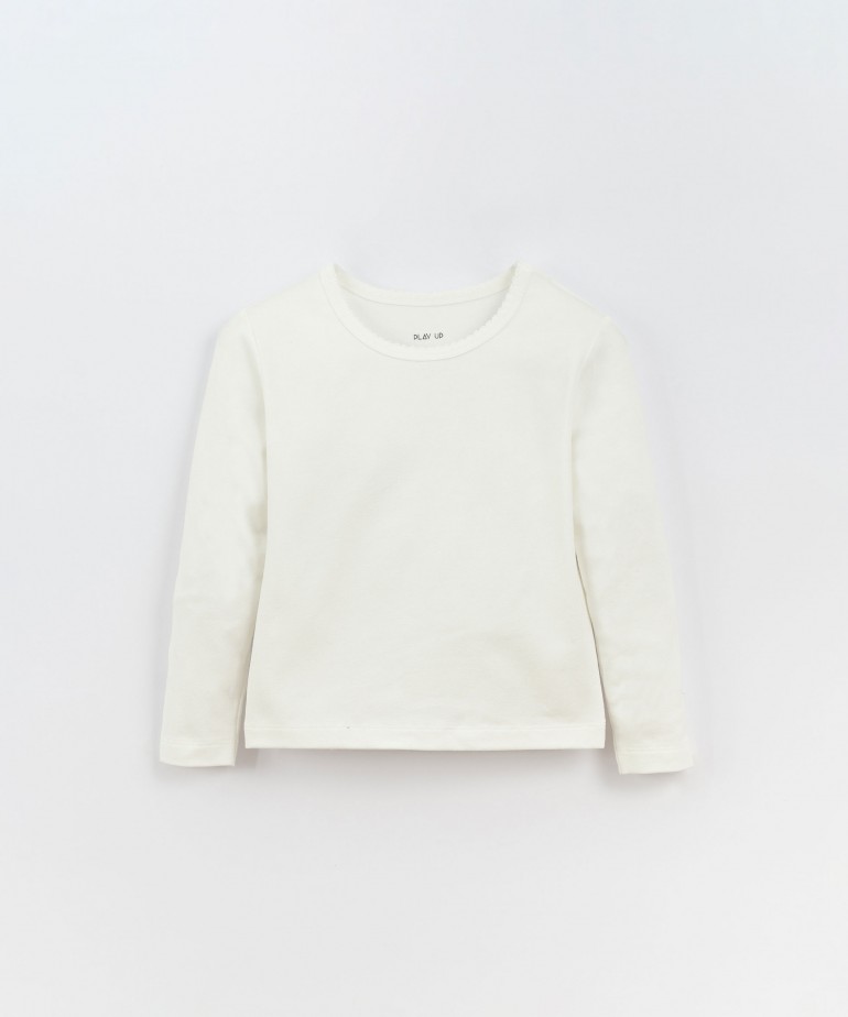 Jersey knit organic cotton T-shirt