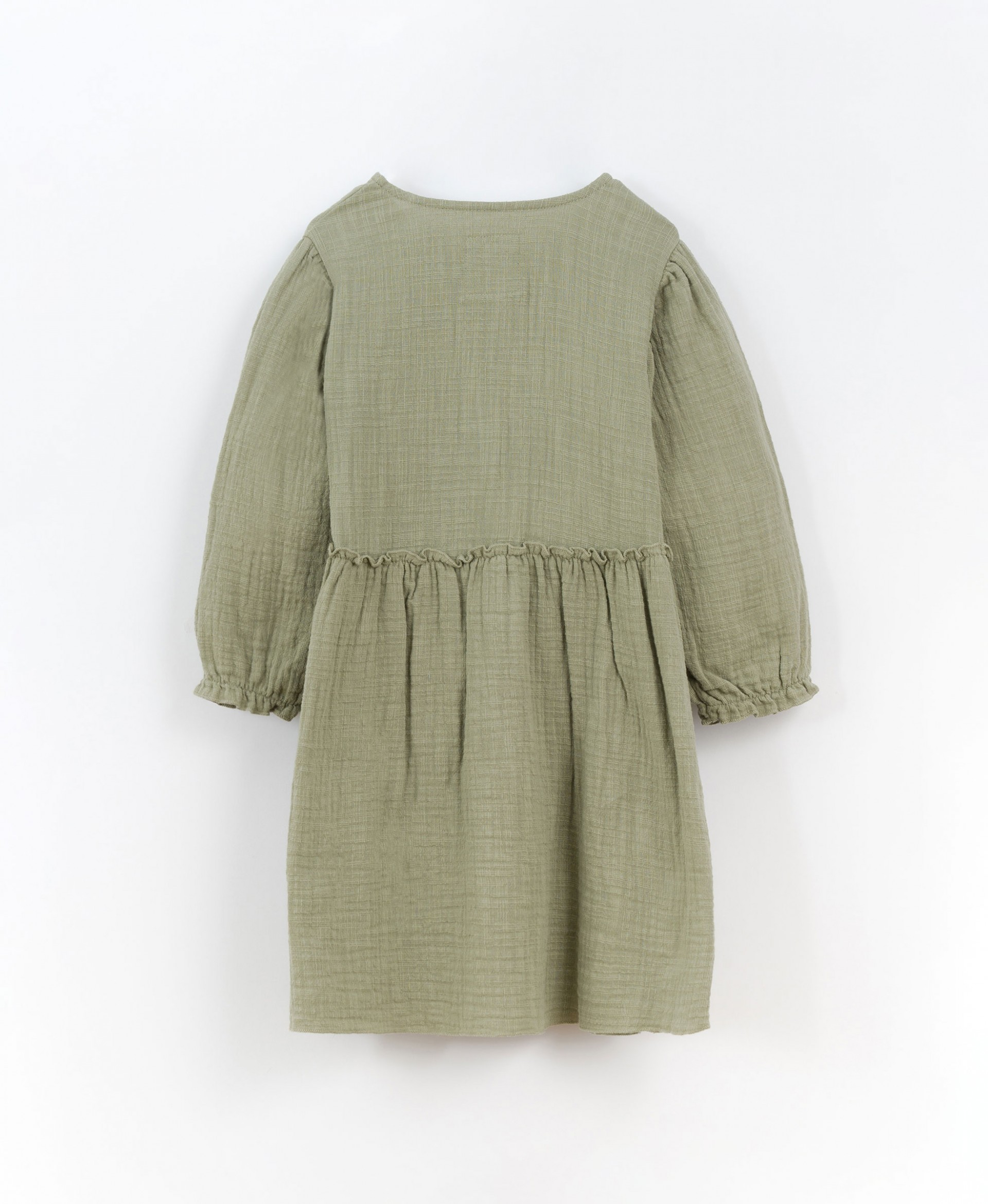 Cotton dress with button opening | Culinary
