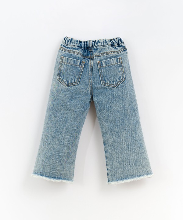 DENIM TROUSERS