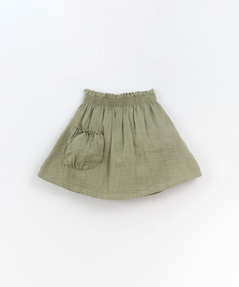 Cotton cloth skirt