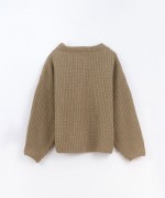 Camisola tricot com mistura de fibras | Culinary
