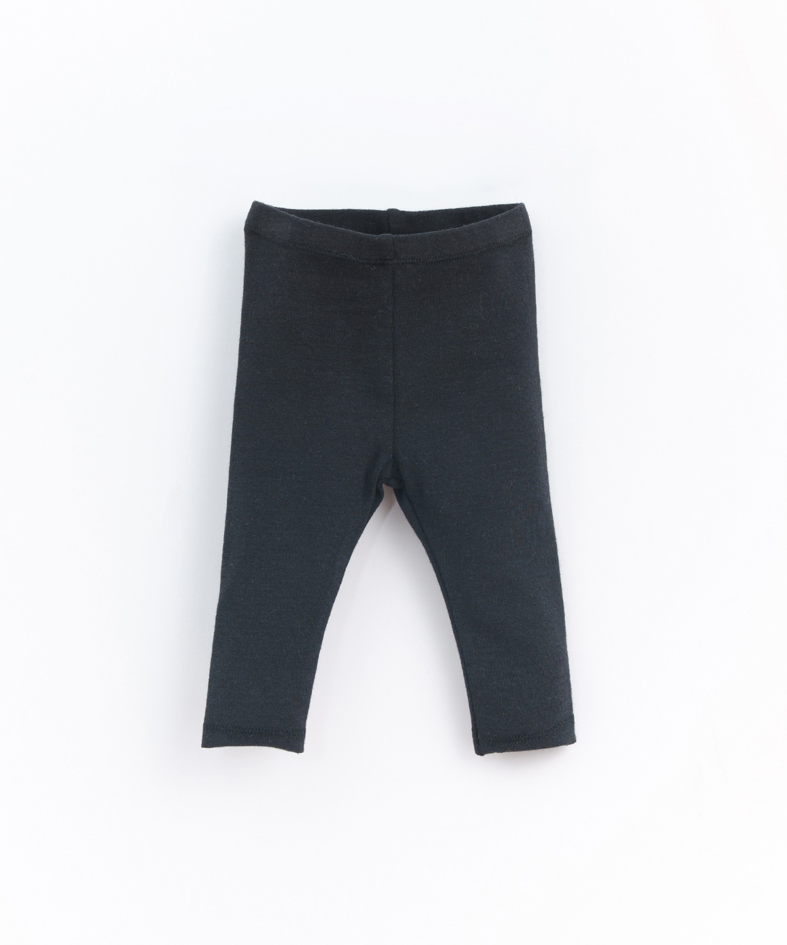 Jersey stitch leggings with recycled cotton