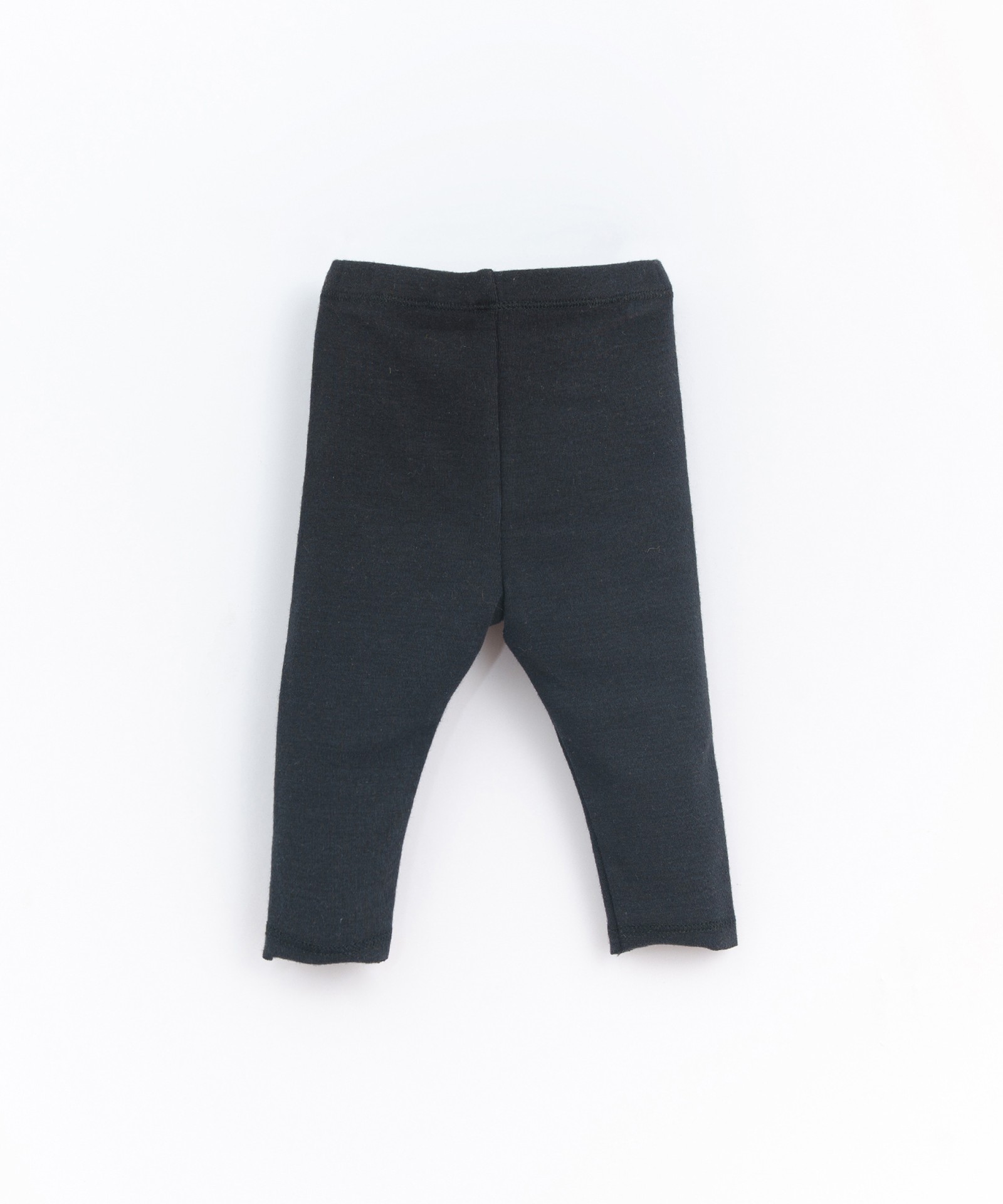 Jersey stitch leggings with recycled cotton