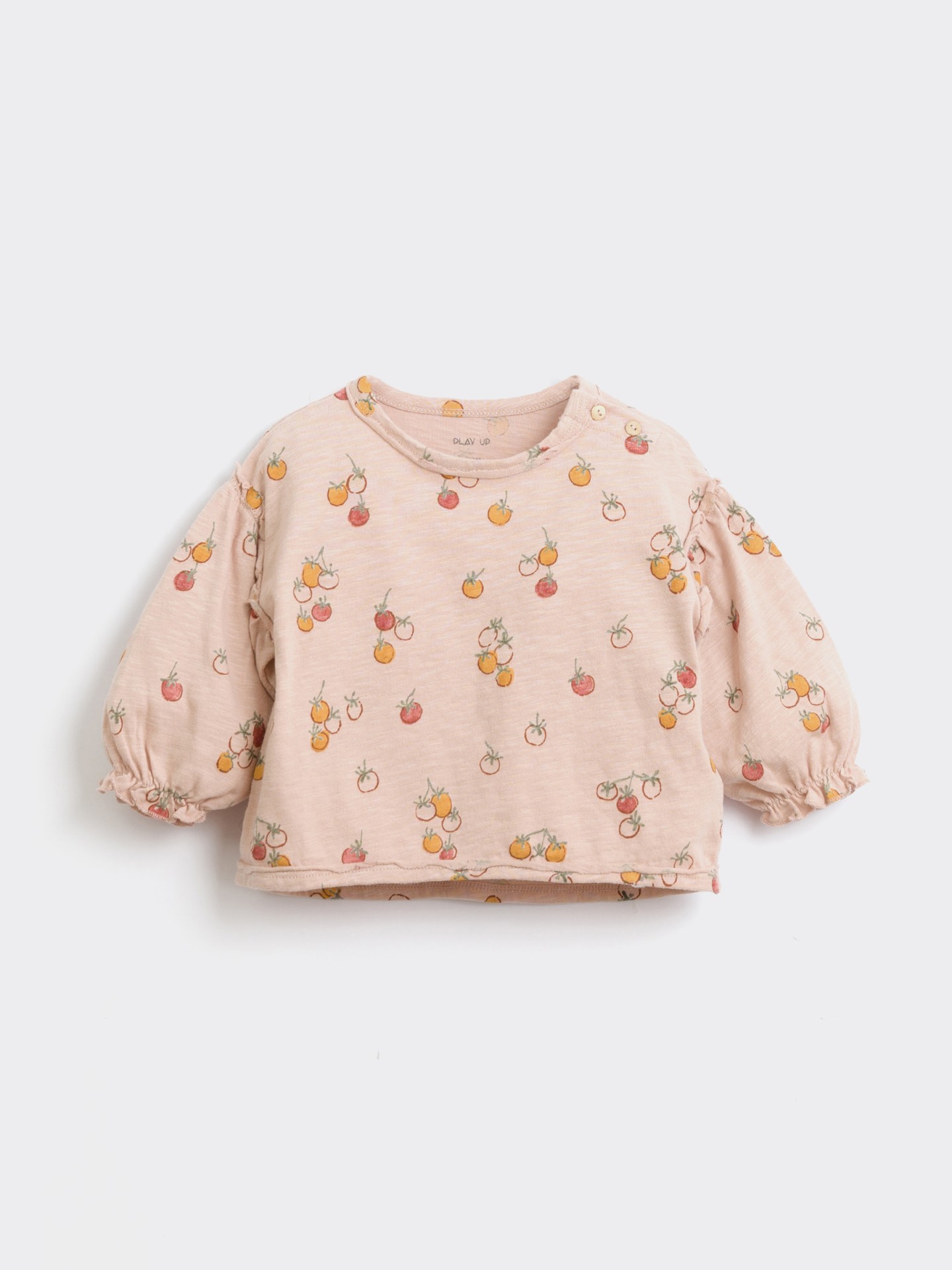 T-shirt en coton biologique imprimé tomates