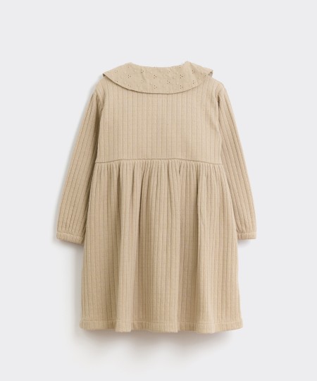 Robe en maille de fibres recyclées