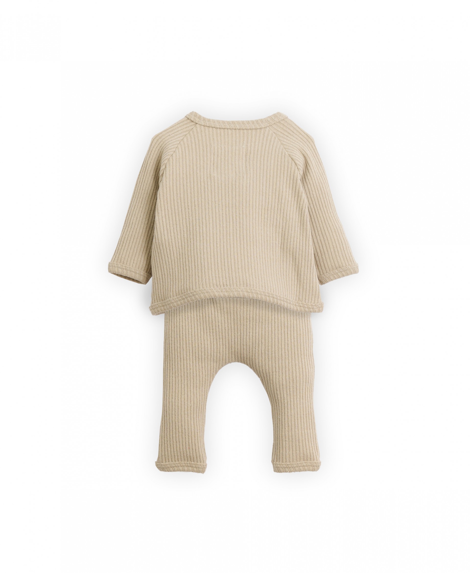 knit jersey and trouser outfit | Culinary