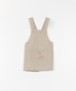 Linen apron with crossed straps | Culinary