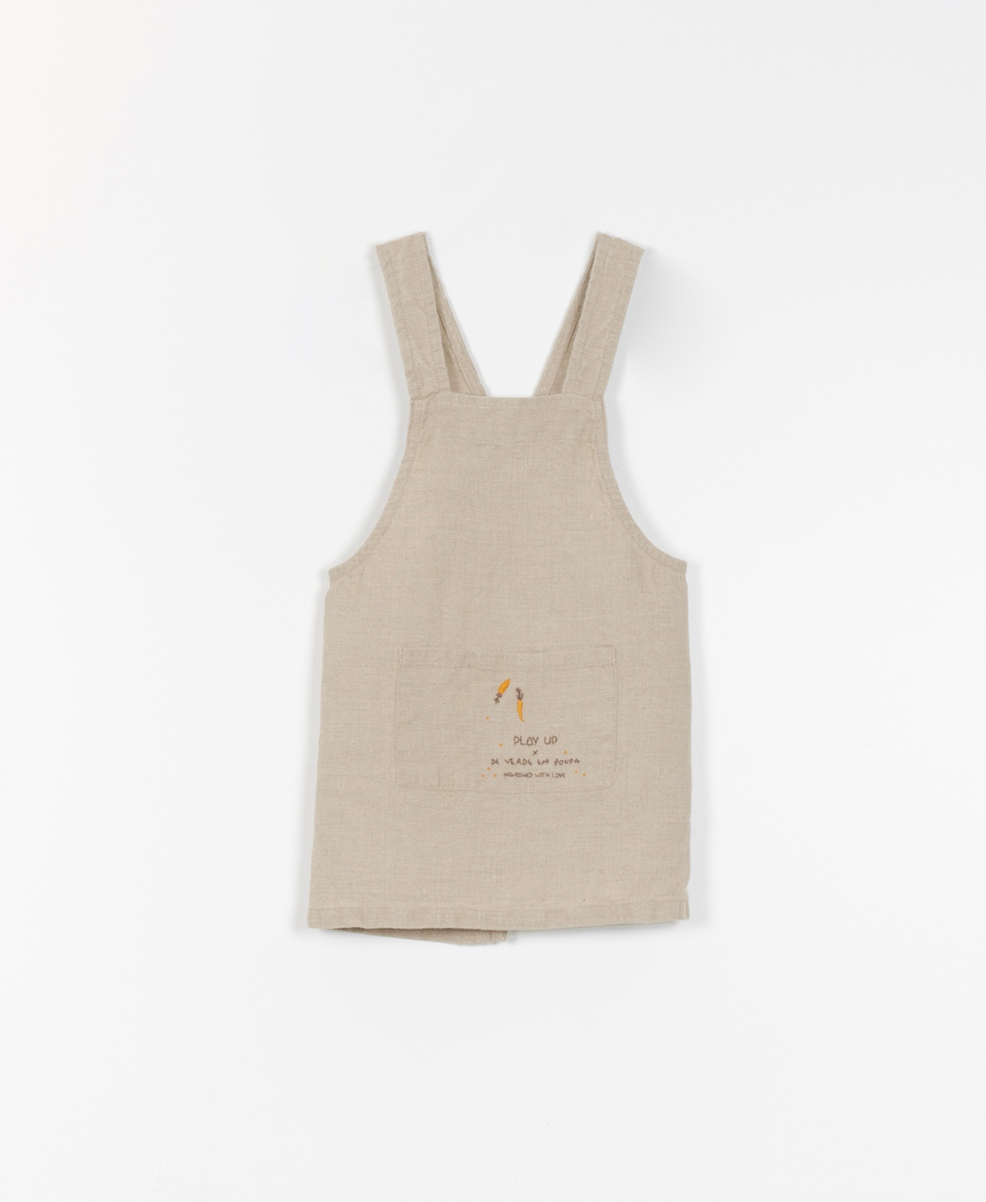 Linen apron with crossed straps | Culinary