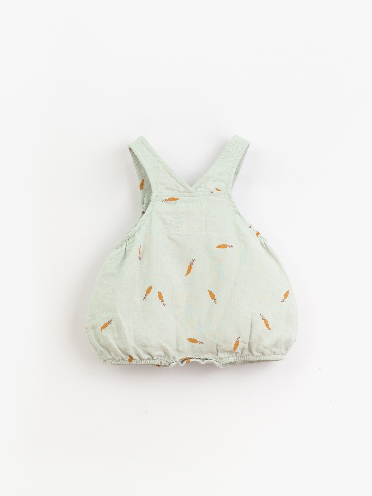 Mono corto con estampado de zanahorias