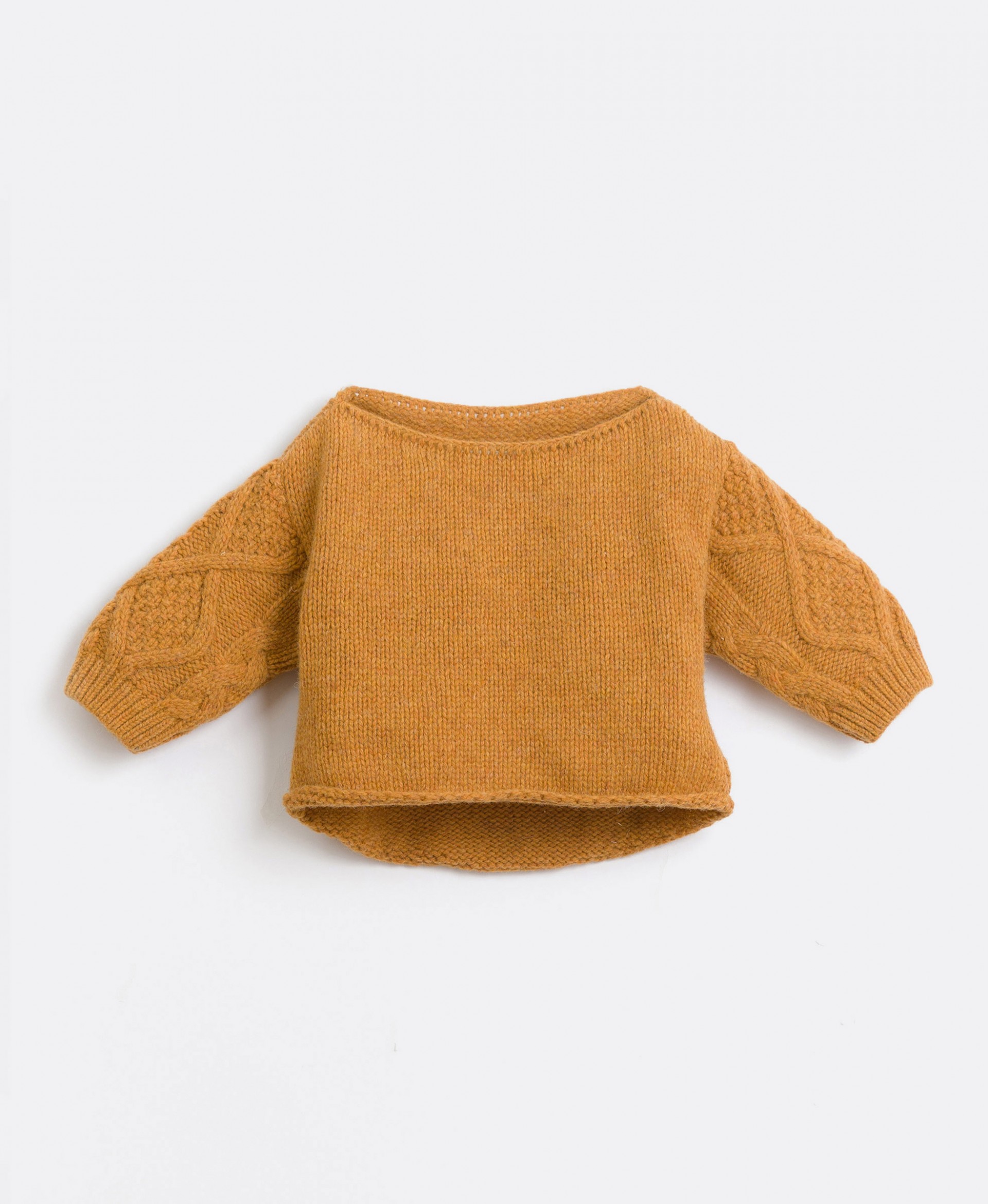 Knitted jersey with boat neck | Culinary