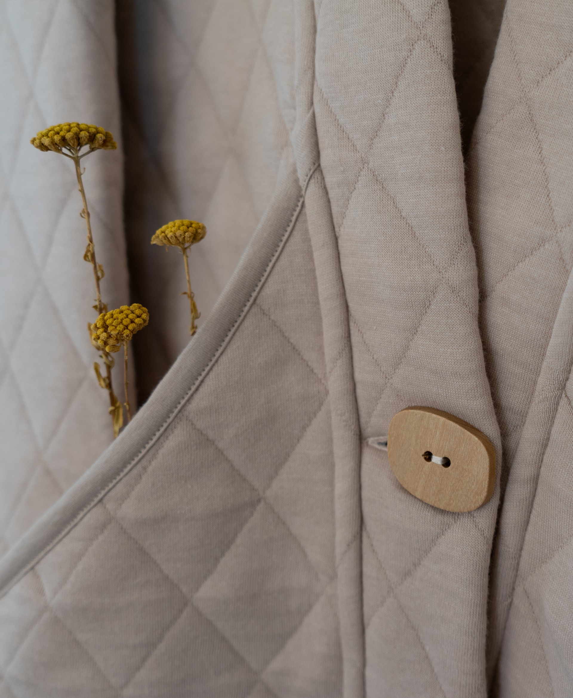 Padded Jacket with buttons | Culinary