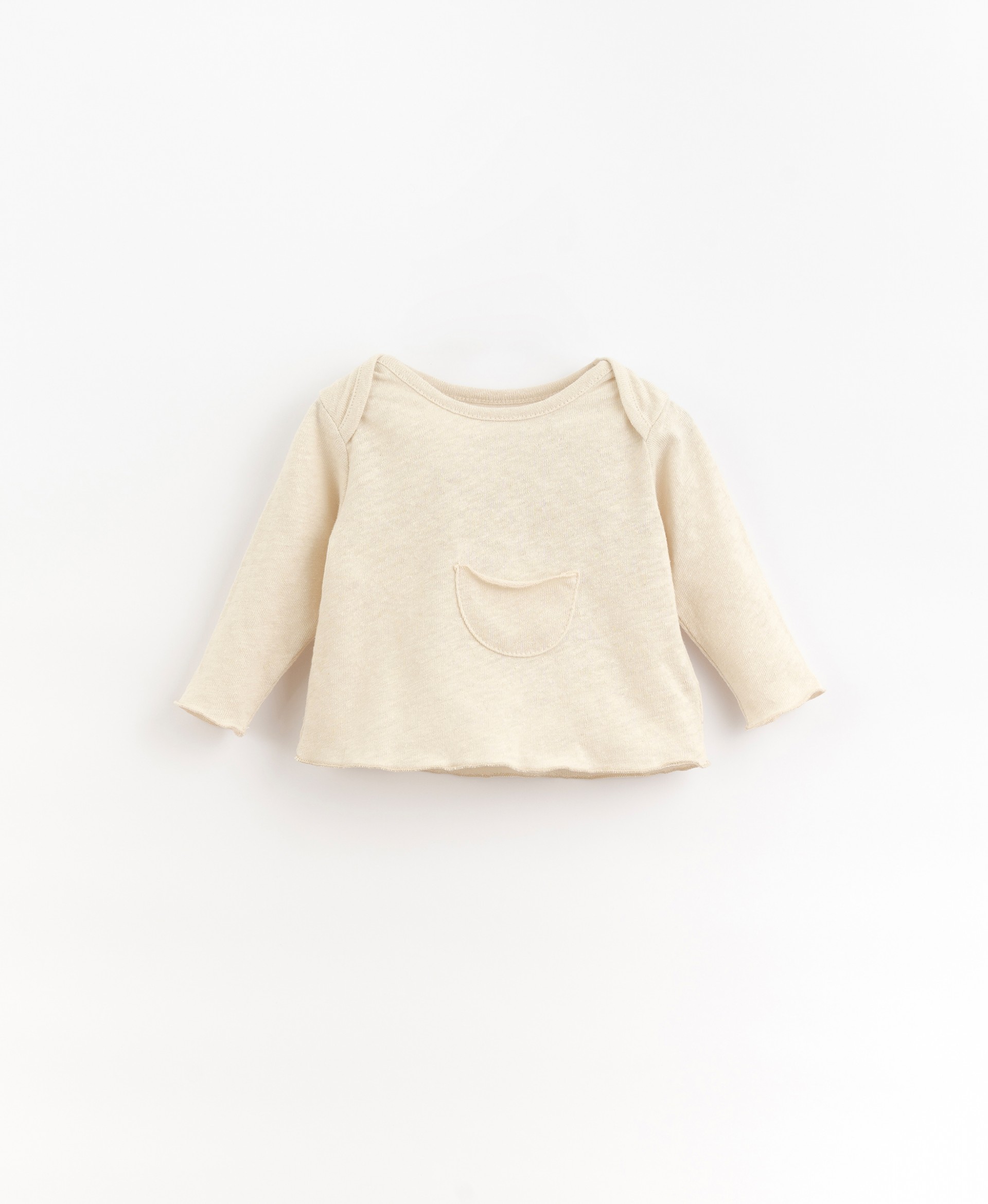 T-shirt with double-layered shoulders | Organic Care