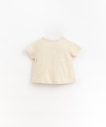 T-shirt in with mixture of organic cotton and linen | Organic Care