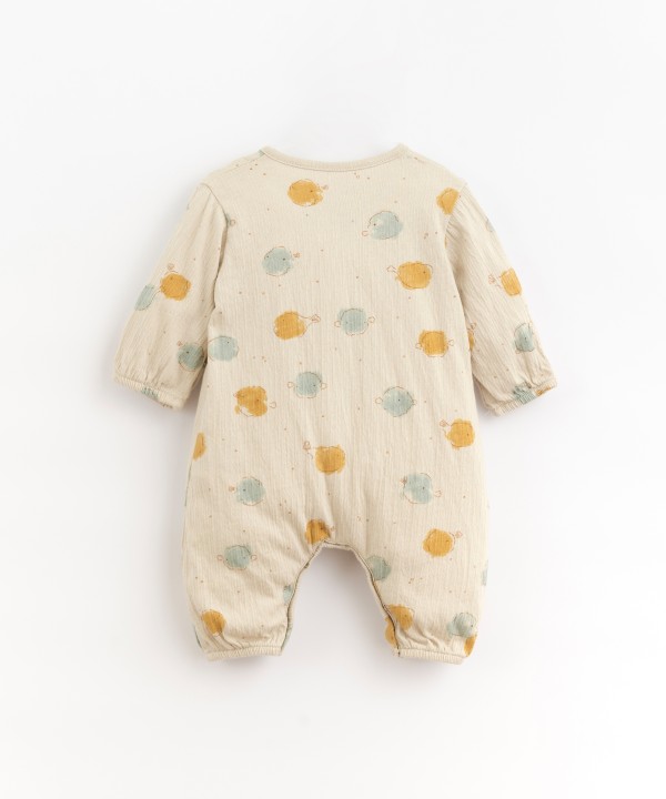 Jersey stitch organic cotton jumpsuit