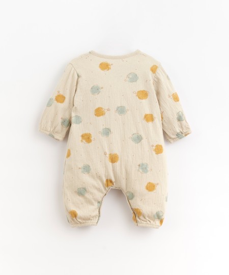 Jersey stitch organic cotton jumpsuit