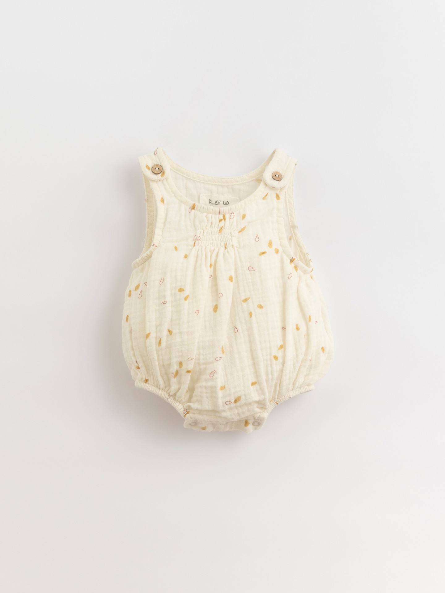 Mono de tela con estampado