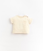 T-shirt with breast pocket | Organic Care