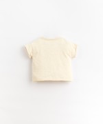 T-shirt com bolso no peito | Organic Care