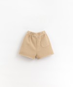 Jersey stitch shorts in a mixture of natural fibres | Organic Care
