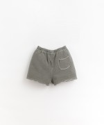 Jersey stitch shorts in a mixture of natural fibres | Organic Care