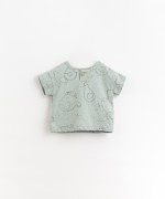 T-shirt with coconut button | Organic Care