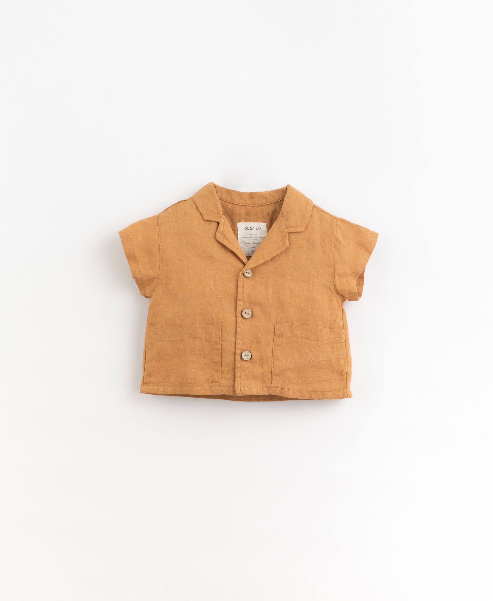 Linen shirt with pockets | Organic Care