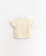 T-shirt em algodão orgânico com bolso à frente | Organic Care