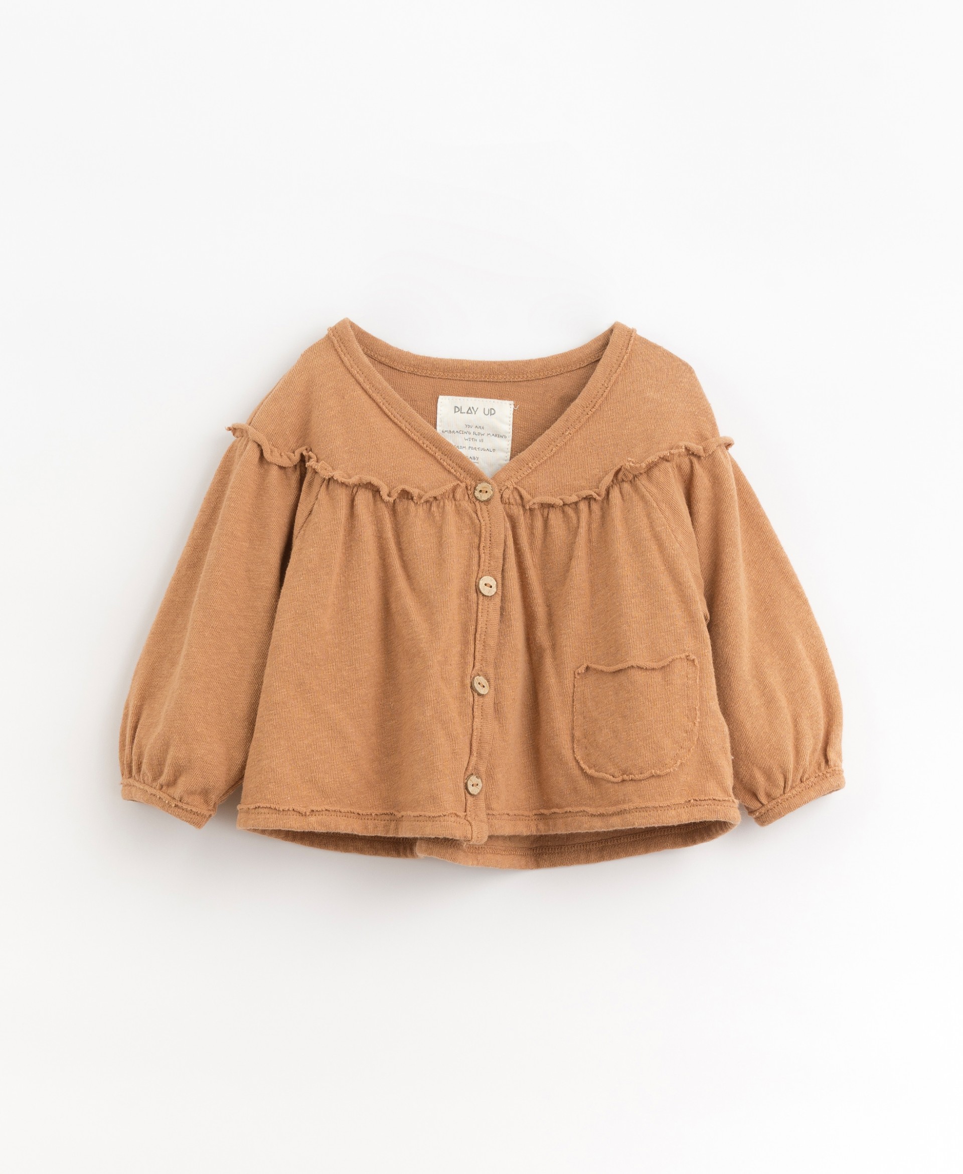 Sweater with mixture of organic cotton and linen | Organic Care