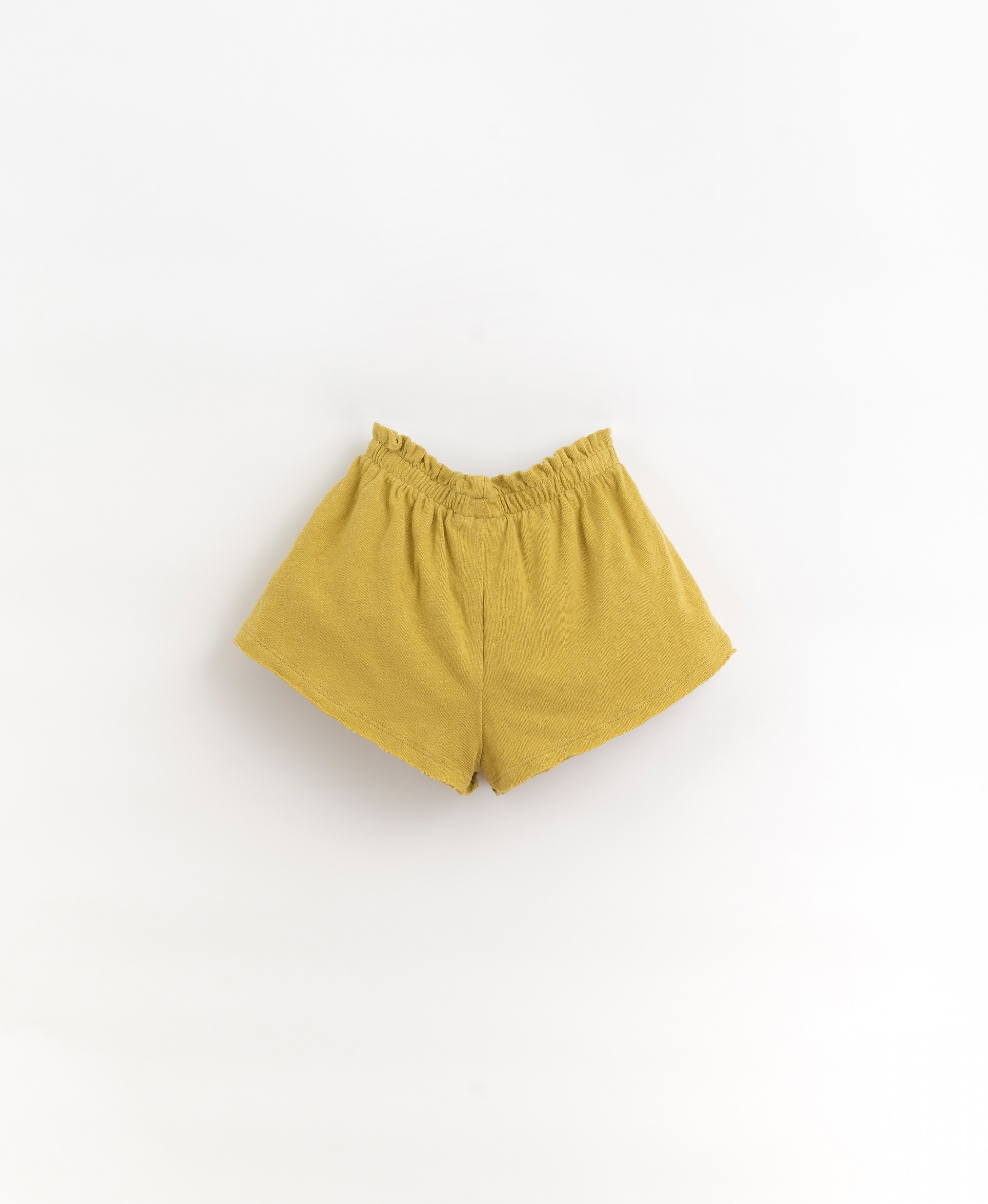 Pantalón corto con mezcla de algodón orgánico y lino | Organic Care