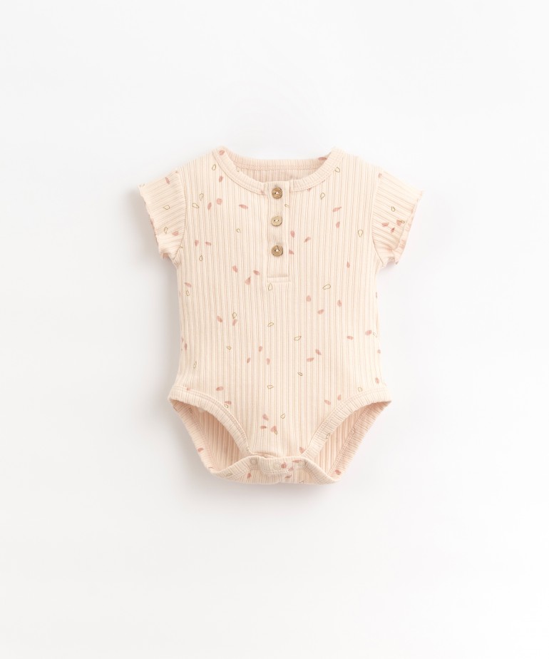 Ribbed body in organic cotton