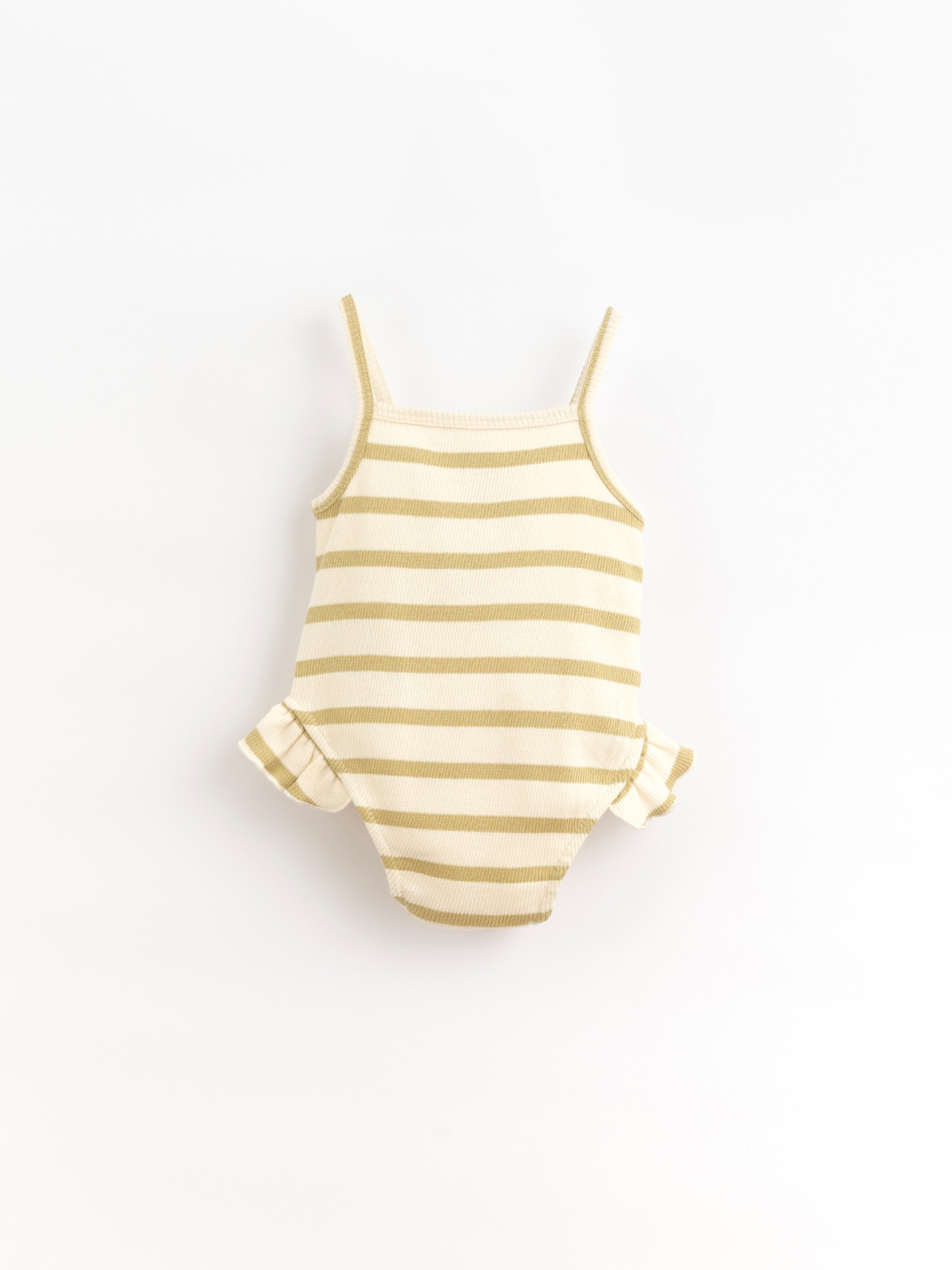 Striped body with straps