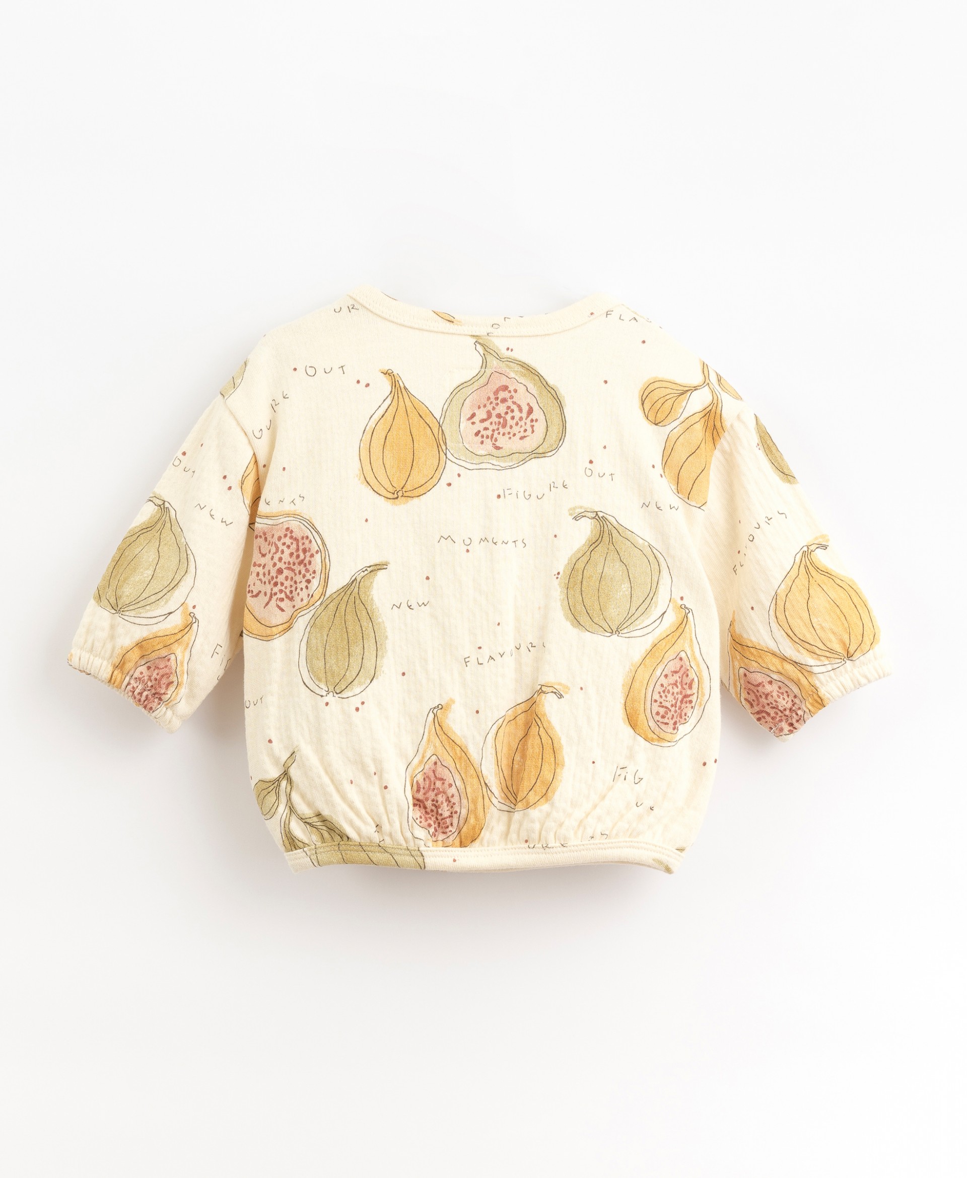 Printed jersey with shoulder opening | Organic Care