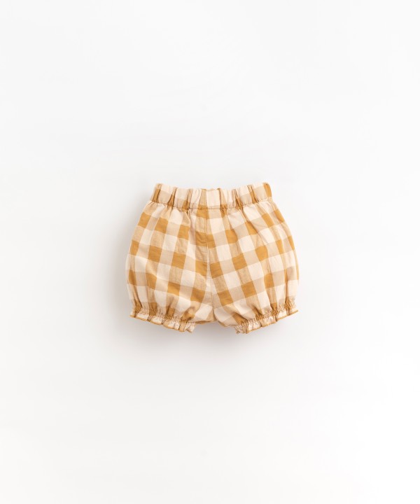 VICHY WOVEN SHORTS