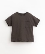 T-shirt with sharp-cut details | Organic Care