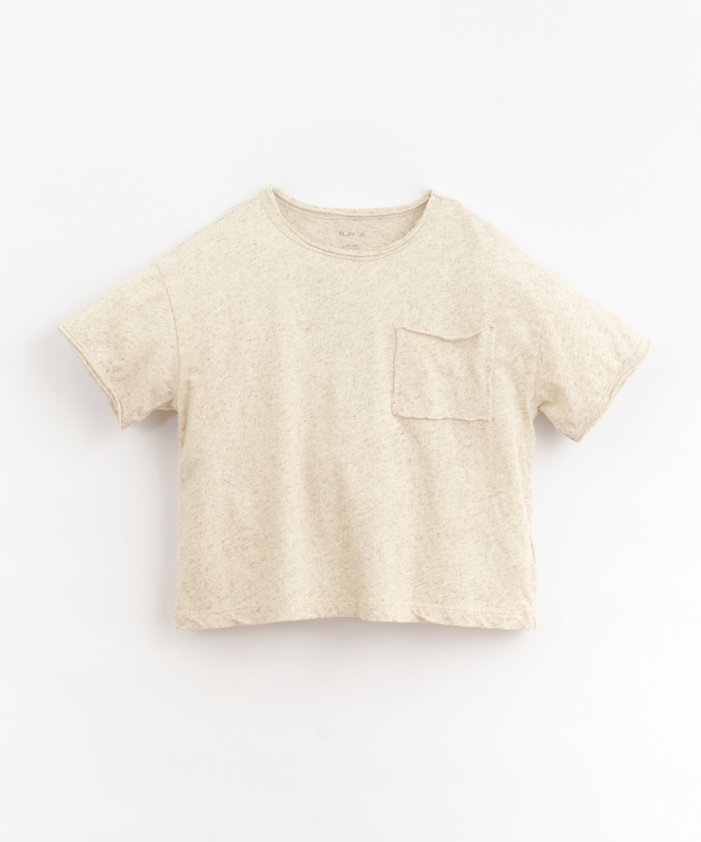 Anti-UV T-shirt in organic cotton and hemp