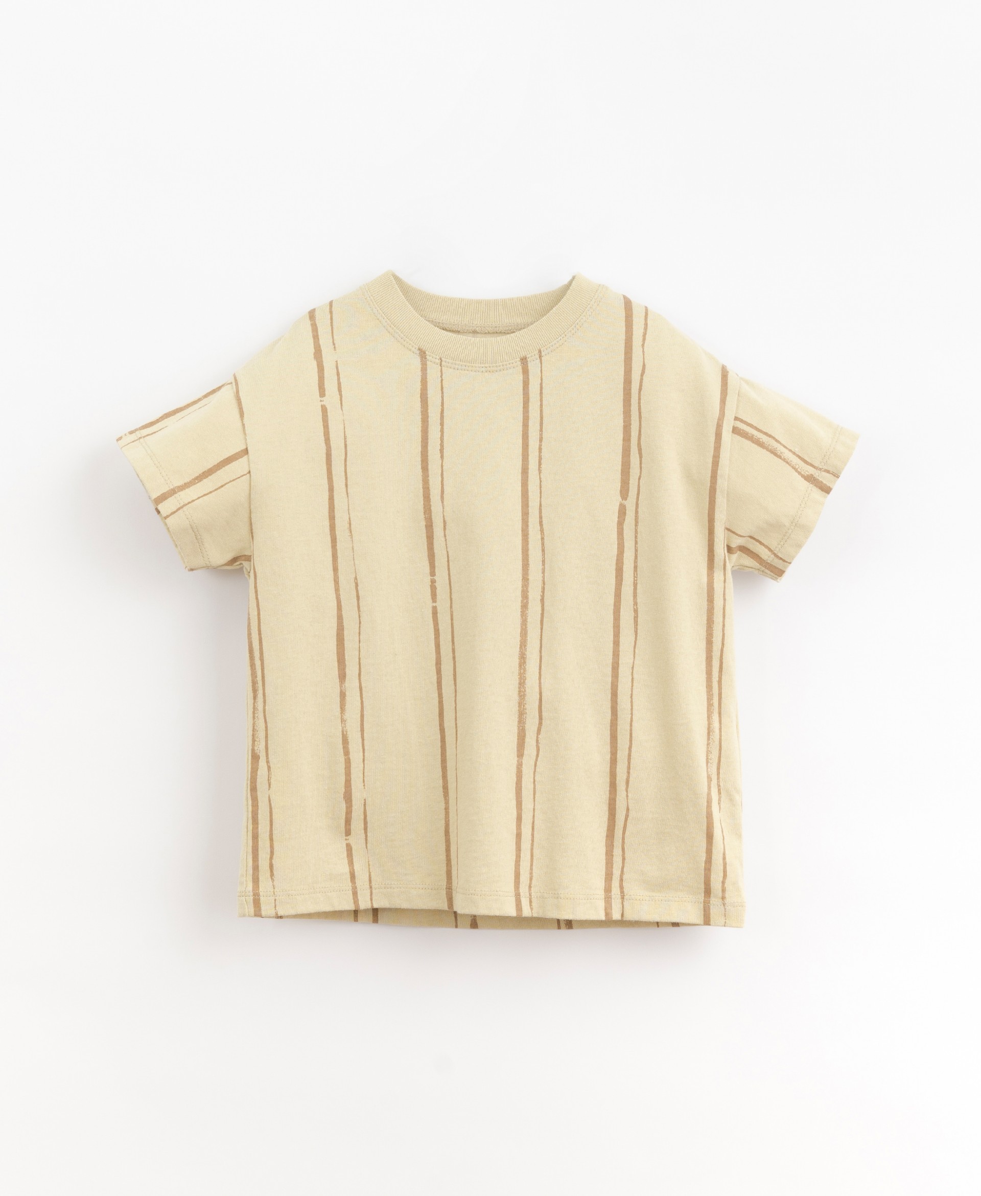 T-shirt con stampa a righe| Organic Care