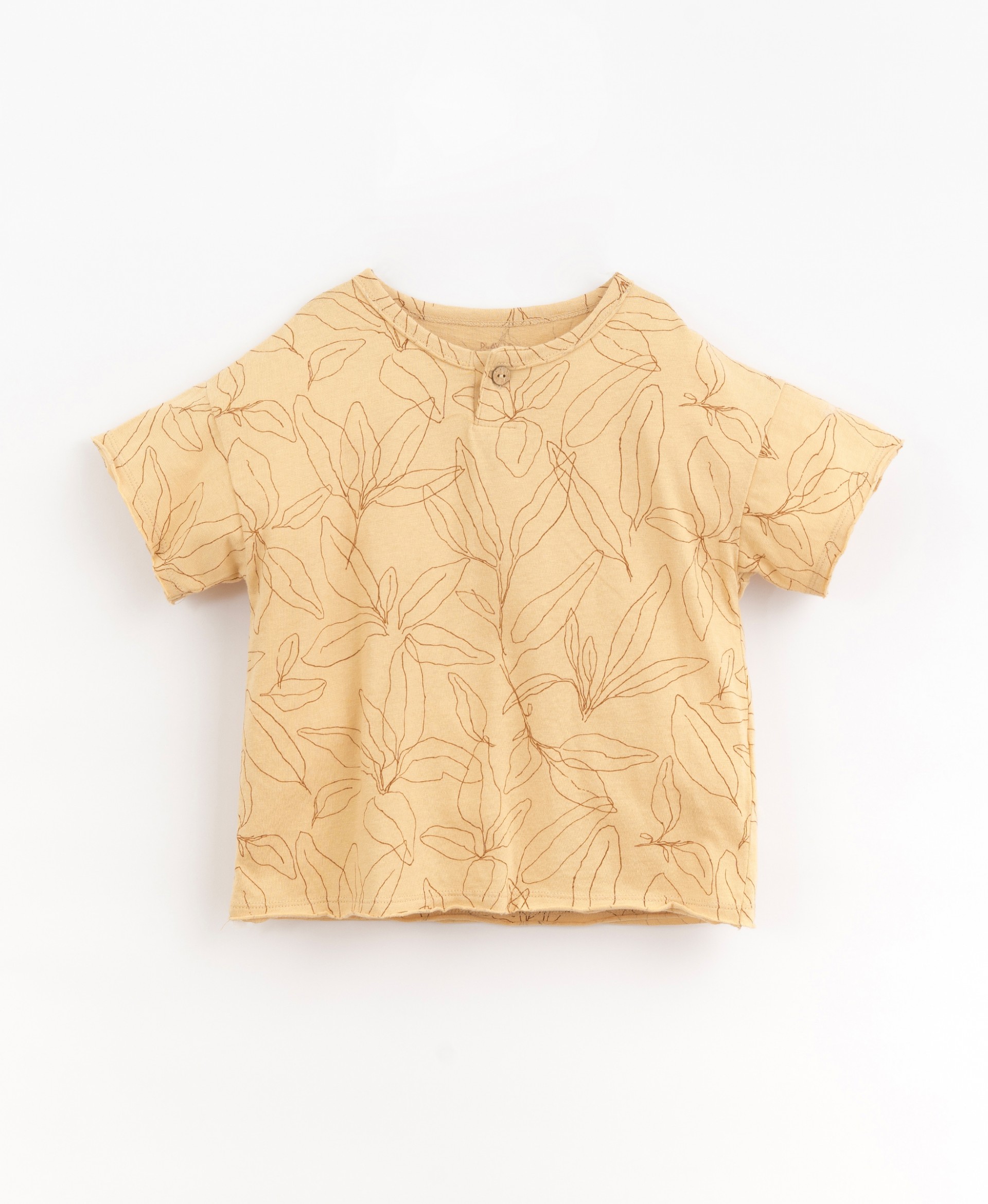 T-Shirt con stampa di foglie di salvia| Organic Care
