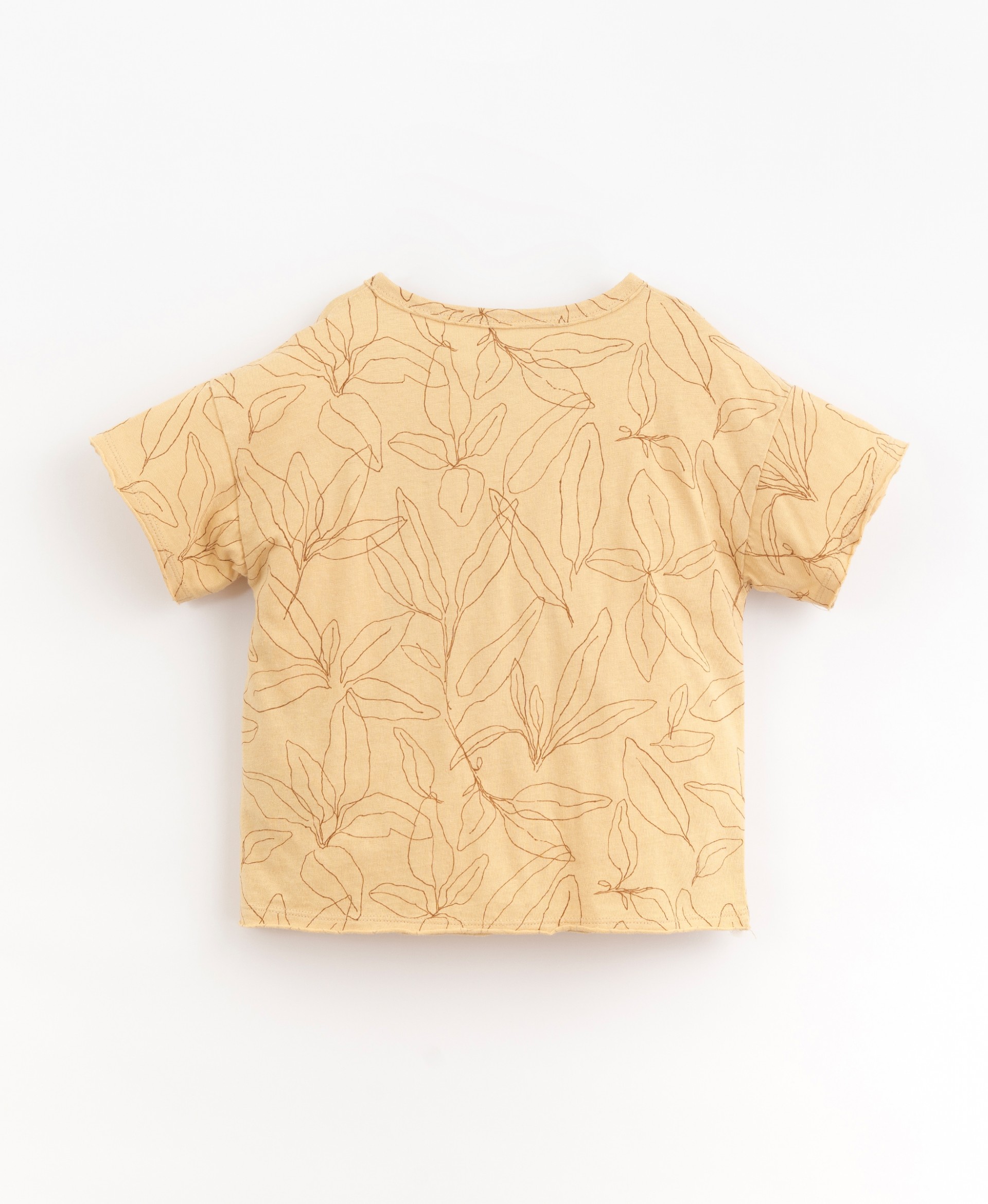 T-shirt with sage leaves print | Organic Care