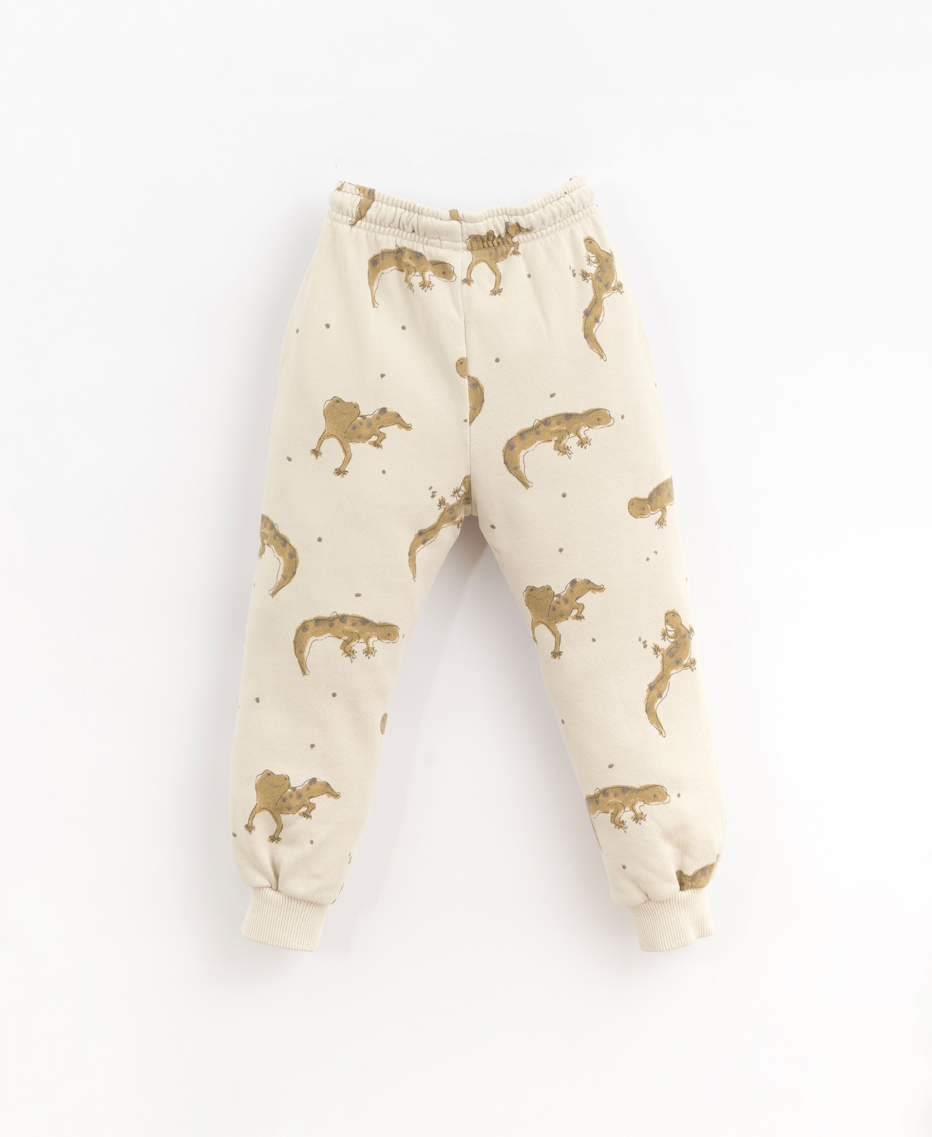 Trousers with gecko illustration | Organic Care