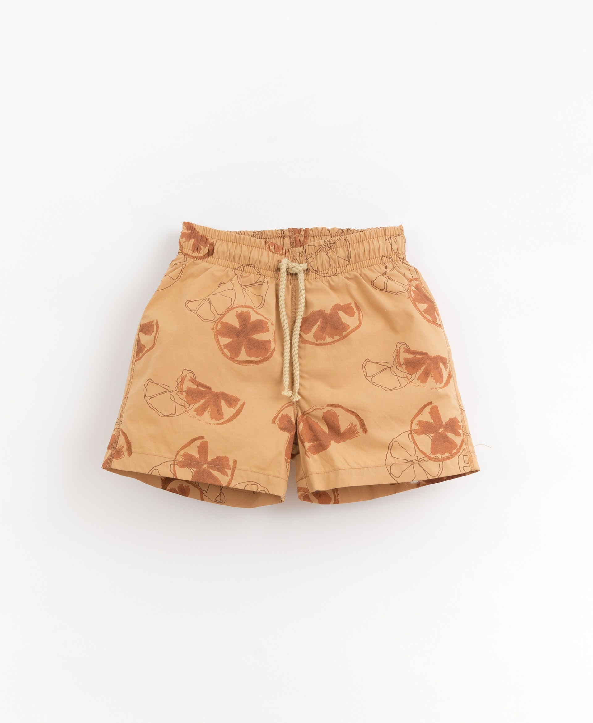 Swimming shorts with citrus print | Organic Care