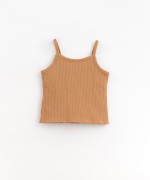 Ribbed top in organic cotton | Organic Care