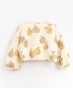 Jersey with figs print | Organic Care