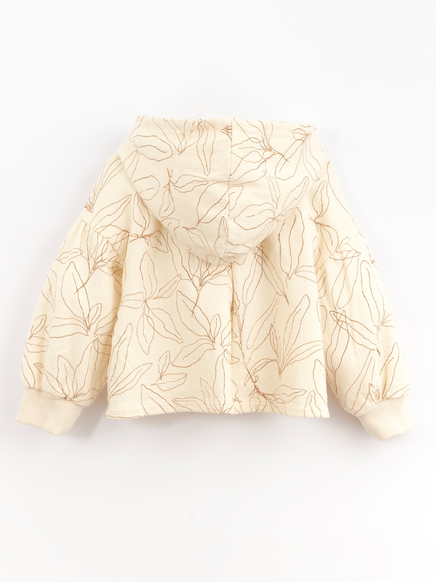 CASACO FELPA ESTAMPADA