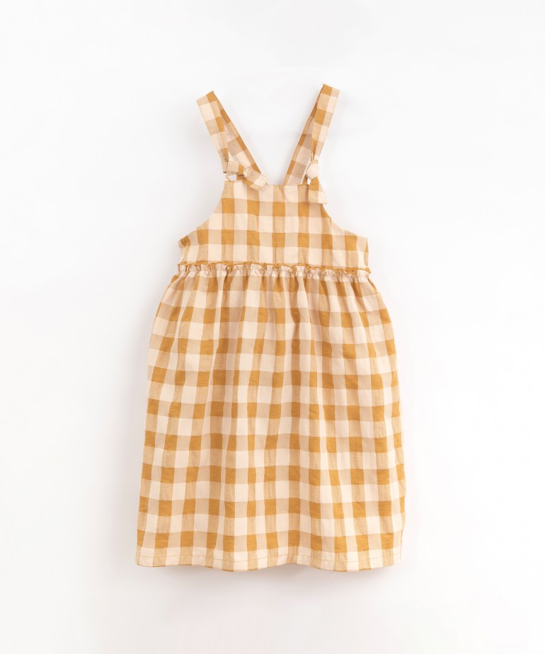 Dress with vichy pattern